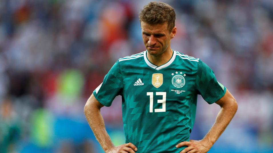 Germany midfielder Thomas Muller.